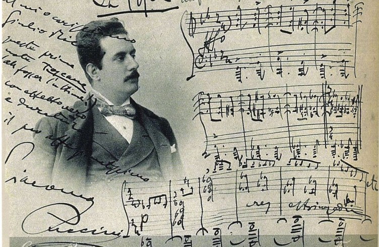 The talented composer Giacomo Puccini - Coselli Collection